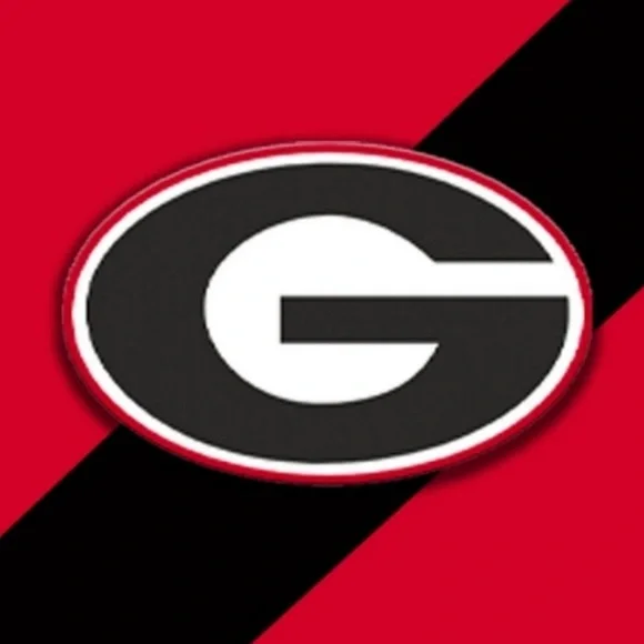 University of Georgia Red Glitter Compact Mirror “G” - Picture 5 of 11